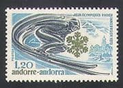 Andorra 1976 Winter Olympic Games / Skiing / Sports 1v (n34122)