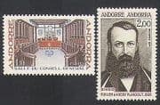 Andorra 1977 People / Politics / Council Building / Politicians 2v set (n35745)