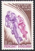 Andorra 1980 Cycling/ Bikes/ Bicycles/ Sports/ Racing/ Animation 1v (n30961)