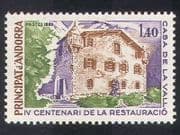 Andorra 1980 House of the Valleys / Buildings / architecture / History 1v (n39233)