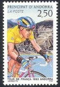 Andorra 1993 Cycling / Sports / Bikes / Bicycles / Racing / Tour de France 1v (n18644)