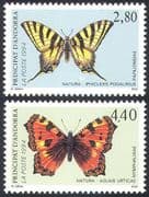 Andorra 1994 Butterflies/ Insects/ Nature/ Conservation/ Butterfly 2v set (b8905)