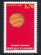 Andorra 1996 Basketball / Sports / Games / Animation 1v (n39399)