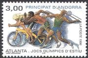 Andorra 1996 Olympic Games/ Cycling/ Javelin/ Running/ Athletics/ Sports/ Bikes 1v n42666