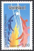 Andorra 1997 Volleyball/ Games/ Sports/ Animation 1v (n42668)