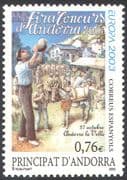 Andorra 2003 Europa/ Poster Art/ Donkey/ Cattle/ Market/ Wine/ Tourism/ Holidays/ Animation 1v (n42676)