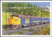 Angola 1997 Trains/ Rail/ Railways/ Diesel Locomotives/ Transport 1v m/s (s4540)
