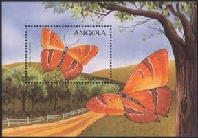 Angola 1998 Butterflies/ Insects/ Nature/ Conservation/ Butterfly 1v m/s (n44779)