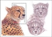 Angola 2000 Cheetah/ Cats/ Animals/ Wildlife/ Nature/ Conservation 1v m/s (b4932n)