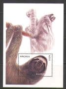 Angola 2000 Three Toed Sloth/ Animals/ Wildlife/ Nature/ Conservation 1v m/s (n22112)