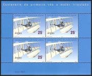 Angola 2003 Planes / Flight / Aviation / Aircraft / Transport 4v m / s (s5433)