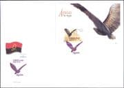 Angola 2003 Verreaux's Eagle/ Birds of Prey/ Baboons 1v m/s FDC (n11350)