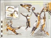 Angola 2008 Swimming/ Basketball/ Handball/ Athletics/ ++Angola 20Sports/ Animation 1v m/s (s1872a)