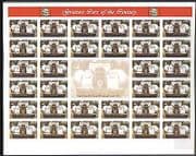 Angola Cars / 1939 Bugatti Type 57 IMPERF 32v sht n11034