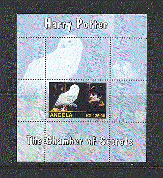Angola Harry Potter / OWL m / s (cs) n17419