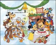 Anguilla 1984 Christmas/ Disney/ Donald Duck/ Cartoons/ Animation 1v m/s (b1480e)