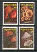 Antigua 1986 Mushrooms/ Fungi / Nature 4v set (n21045)