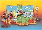 Antigua 1990 Disney/ Hollywood/ Mickey Mouse/ Minnie/ Goofy/ Cartoons/ Animation 1v m/s (s578n)