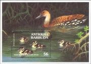 Antigua 1994 Whistling Duck/ Ducklings/ Birds/ Nature/ Wildlife 1v m/s (b2279f)
