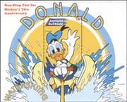 Antigua 1999 Disney/ Donald Duck/ Water Skiing/ Mickey 70th/ Sports/ Cartoons 1v m/s (b1605x)
