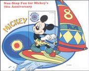 Antigua 1999 Disney/ Mickey Mouse 70th/ Wind Surfing/Sports/ Cartoons/Animation 1v m/s (b1605v)