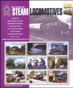 Antigua 2004 Trains/ Steam Engines/ Locomotives/ Railway/ Transport 9v sht (s1762b)
