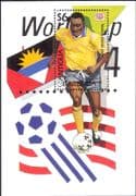 Antigua & Barbuda 1994 Football/ World Cup Championships/ WC/ Sport/ Soccer/ Games 1v m/s (s1635g)