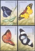Antigua & Barbuda 1997 Butterflies/Insects/Nature/Wildlife 4v set (b1771b)