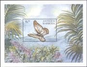 Antigua & Barbuda 2000 Butterflies/ Insects/ Nature/ Wildlife 1v m/s (b1771a)