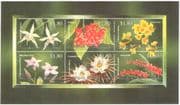 Antigua & Barbuda 2002 Orchids/ Cacti/ Cactus/ Cactuses/ Flowers/ Plants/ Nature 6v m/s (n42788)
