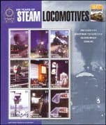 Antigua & Barbuda 2004 Trains/ Steam Engines/ Locomotives/ Railways/ Rail/ Transport 9v sht (s1762)