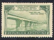 Argentina 1947 Bridge / Transport / Roads / Buildings / Architecture 1v (n32916)