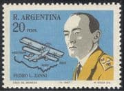Argentina 1967 Aviation/ Aircraft/ Plane/ Pilot/ Map/ Transport /People 1v (n24220)