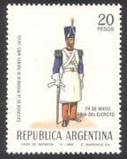 Argentina 1969 Army Day / Military / Soldiers / Uniforms / Weapons 1v (n39625)