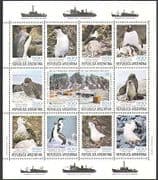 Argentina 1980 Penguins / Birds / Seal / Antarctic / Animals / Nature / Wildlife sht n37811