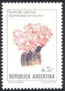 Argentina 1985 Cactus/ Cacti/ Succulents/ Flowers/ Plants/ Nature/ Currency Change 1v (n25810)