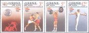 Armenia 1992 Olympic Games/ Olympics/ Sports/ Boxing/ Wrestling/ Gymnastics 4v stp (n38808)