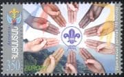 Armenia 2007 Europa/ Scouts/ Scouting/ Youth/ Leisure/ Badge/ Hands/ Salute 1v (n44186)