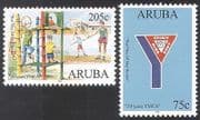 Aruba 2006 YMCA / Anniversary / Children / Welfare / Animation 2v set (n40445)