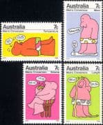 Australia 1973 Metric System Conversion/ Metre/ Rule/ Measurement 4v set (n46179)