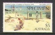 Australia 1981 $5 Painting optd SPECIMEN 1v (n20421)