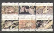 Australia 1992 Bat / Wallaby / Animals 6v blk (n21663)