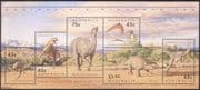 Australia 1993 Prehistoric Animals/ Dinosaurs/ Reptiles/ Birds/ Nature m/s ref:b681