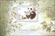 Australia 1995 Giant Panda/ Animals/ Nature/ Wildlife/ Conservation 1v m/s (b9654)