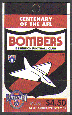 Australia 1996 FOOTBALL-Aviation bklt ref:n15329