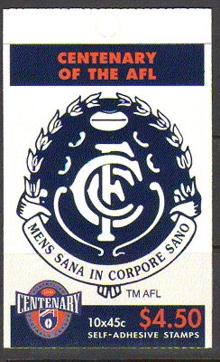 Australia 1996 FOOTBALL bklt ref:n15335