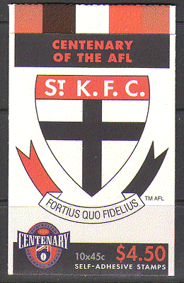 Australia 1996 FOOTBALL bklt ref:n15342