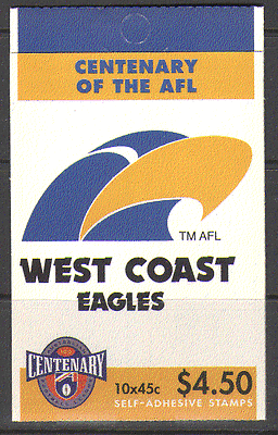 Australia 1996 FOOTBALL - Eagle bklt ref:n15344