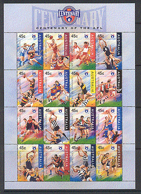 Australia 1996 Football League  /  Sports  /  Games sht  (s846)