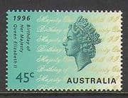 Australia 1996 QEII / Birthday / Royalty 1v (n21825)